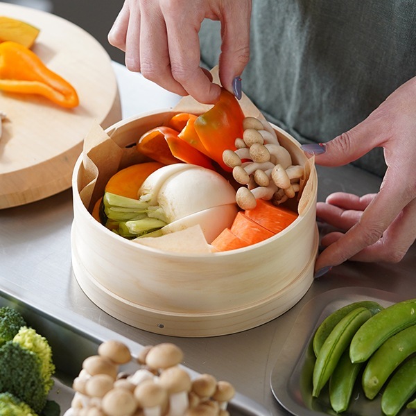 山一 ミニ和せいろ 15 蓋付