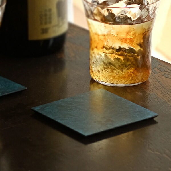 コースター 2枚組 斑紋青銅色 モメンタムファクトリーOrii