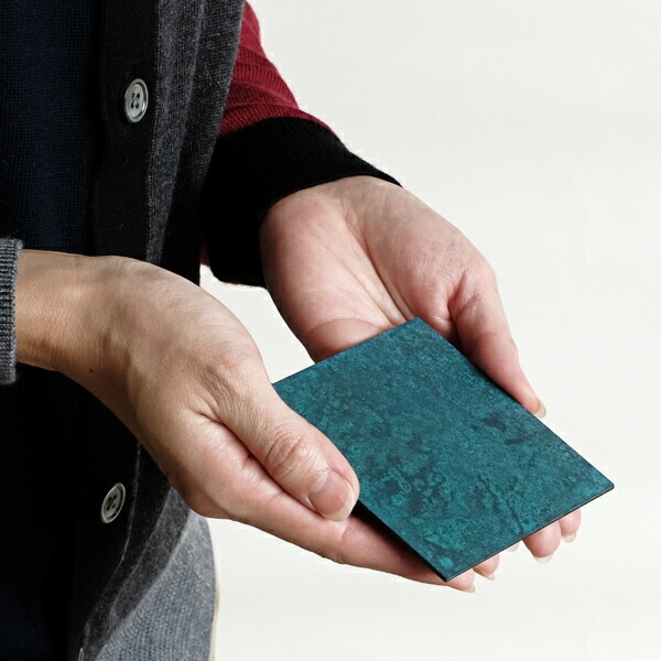 コースター 2枚組 斑紋青銅色 モメンタムファクトリーOrii