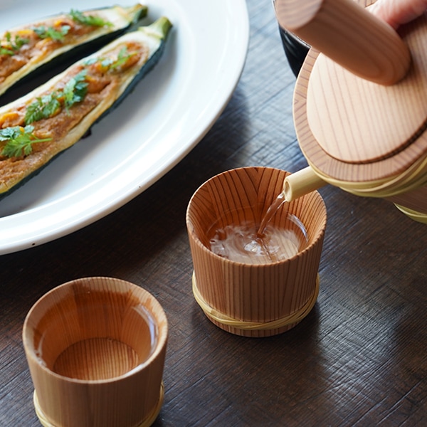 日樽 銚子樽1合ぐい呑みセット