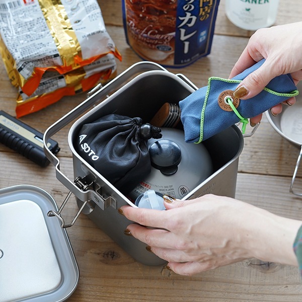【新品未使用】仔犬印 角型給食缶ミニ　巾着バッグ付き Makuake新商品先行販売 – 仔犬印公式オンラインストア
