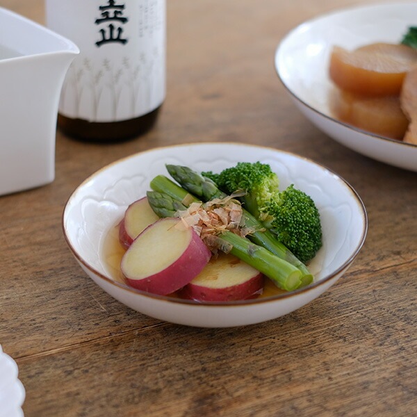 JICON 花彫浅鉢 小 磁今（ジコン） | メーカー別,あ行,今村製陶