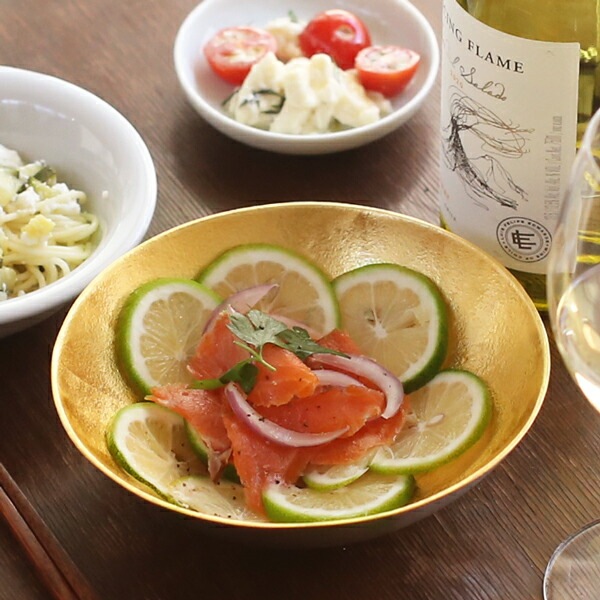 能作 小鉢 Kuzushi Tare 特大 金箔 | メーカー別,な行,能作