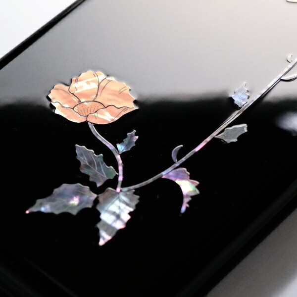 硯箱 螺鈿(らでん) けし