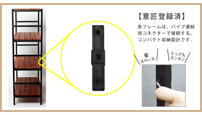ブリックラックシリーズ 追加用棚板 60×40 PRU-T6040 | インテリア
