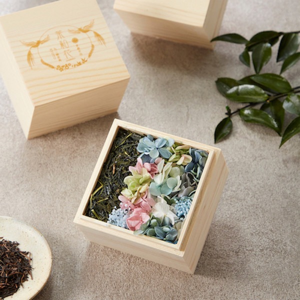 木箱の茶和花「三室戸」5寸サイズ【茶和花 京都宇治】 | すべての商品