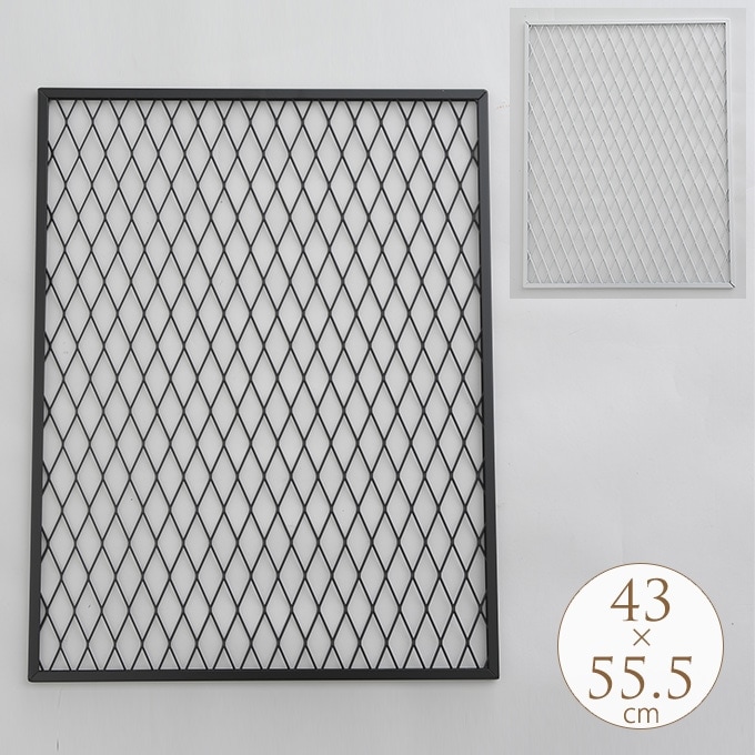日本製 メッシュパネル 幅43×高さ55.5cm ラスティ DIY パーツ国産 金具 