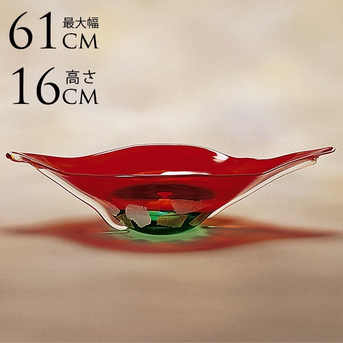 赤いオープンワークガラス花瓶 赤い花瓶のおすすめ商品とおしゃれな