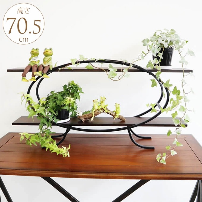 中古品　ガーデニングテーブルフラワー置き インテリア オブジェ 品 ガーデニングテーブルフラワー置き インテリア オブジェ 【公式通販】