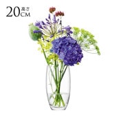 LSA International �ե��١��� FLOWER �ե� BARREL BOUQUET VASE ���� H20cm  Ʃ�� ���饹 ������� ����ץ� ���饹�١��� �̲� �̲�����ƥꥢ �ե�����󥸥��� ��̺��� �ϥ��ɥ�������㡼
