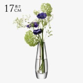 LSA International �ե��١��� FLOWER �ե� SINGLE STEM VASE ���� H17cm  Ʃ�� ���饹 ������� ����ץ� ���饹�١��� �̲� �̲�����ƥꥢ �ե�����󥸥��� ��̺���