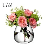 LSA International �ե��١��� FLOWER �ե� TABLE BOUQUET VASE ���� H17cm  Ʃ�� ���饹 ������� ����ץ� ���饹�١��� �̲� �̲�����ƥꥢ �ե�����󥸥��� ��̺���