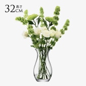 LSA International �ե��١��� FLOWER �ե� GRAND POSY VASE ���� H32cm  Ʃ�� ���饹 ������� ����ץ� ���饹�١��� �̲� �̲�����ƥꥢ �ե�����󥸥��� ��̺���