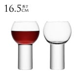 LSA Boris Goblet Clear �磻�󥰥饹 2�����å�  �磻�� ���饹 ������� �֥磻�� ��磻�� Ʃ�� ���ꥢ ���饹 �ץ쥼��� ���ե� �������� �磻�󹥤� �磻�󥰥å� �͵� �̲����� ���å���