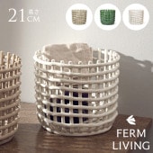 ferm LIVING �ե������ӥ� ����ߥå� �Х����å� �顼�� ľ��23.5cm �̲����� ����ƥꥢ ���� ������� ��ʪ���� �ǥ�ޡ��� ��Ǽ ƫ�� �ݥåȥ��С� ȭ���С� ����ƥꥢ���� �̲����� ���å��� ���� ��ӥ�