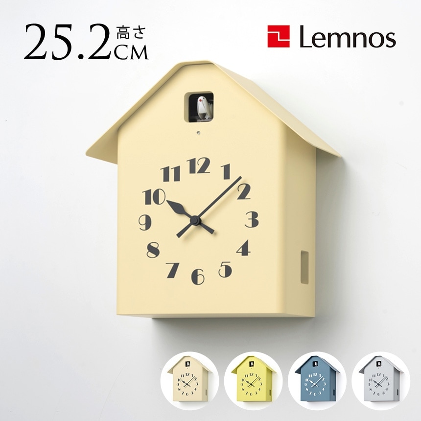 Lemnos DACHS CUCKOO カッコー時計 鳩時計 Lemnos レムノス 鳩時計 おしゃれ Dachs Cuckoo 壁掛け時計 時計