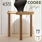 �����ɥơ��֥� �ݷ� �̲� ������� ���� Cooee Design Woody ���åǥ��ơ��֥� ľ��45cm  ���� ����ƥꥢ ��ӥ� �ʥ��ȥơ��֥� ���� ���ե��ơ��֥� �ե�������� ���� ���� �ʥ����� �����  ������̵����