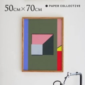 �ڡ��ѡ����쥯�ƥ��� Paper Collective �����ȥݥ����� Matsudo Eki ���ͱ� 50��70cm 50 70������ ����ƥꥢ ���� ������� ���奢���� ��ݲ� ��ӥ� �� ����