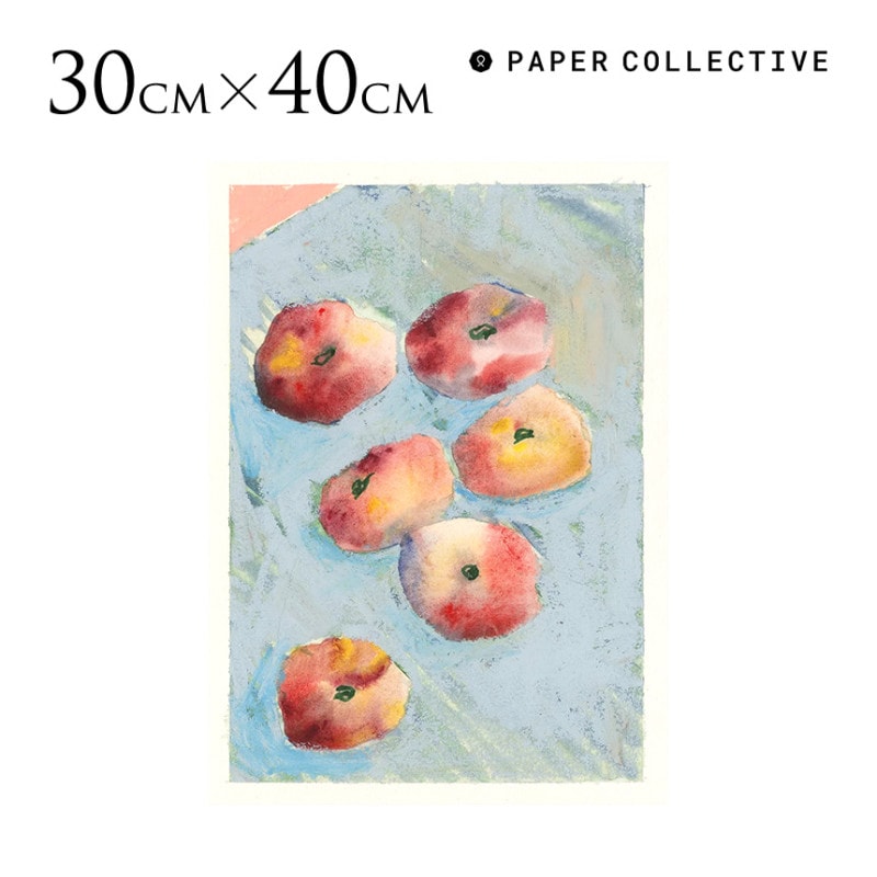 �ڡ��ѡ����쥯�ƥ��� Paper Collective �����ȥݥ����� Peaches ������ʪ�� 30��40cm 50 70������ ����ƥꥢ ���� ������� ���奢���� ����� ��ӥ� �� ����