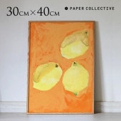 �ڡ��ѡ����쥯�ƥ��� Paper Collective �����ȥݥ����� Lemons �������ʪ�� 30��40cm 50 70������ ����ƥꥢ ���� ������� ���奢���� ����� ��ӥ� �� ����