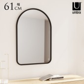 Umbra ����֥� �ϥ� �������� �ߥ顼 61��91cm �֥�å� ���礭�� �緿 ������� ����ƥꥢ ��ӥ� ��������ߥ顼 ������ ���� ���� ���ե� ���ե��� ����ץ� �̲�