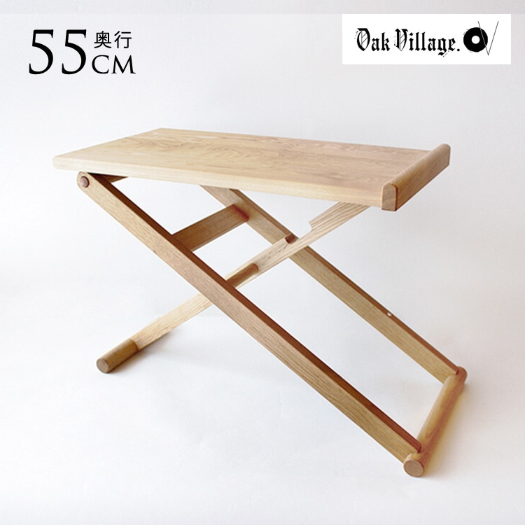 折りたたみ式のサイドテーブル　木製　ハンドメイド 折り畳みテーブル 折りたたみテーブル 木製 天然木 ガーデン