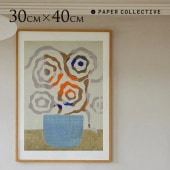 �ڡ��ѡ����쥯�ƥ��� Paper Collective �����ȥݥ����� ���֤˺餯�� Rose 30��40cm 30 40������ ����ƥꥢ ���� ������� ��ӥ� �� ���� ���奢����