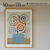 �ڡ��ѡ����쥯�ƥ��� Paper Collective �����ȥݥ����� ���֤˺餯�� Rose 50��70cm 50 70������ ����ƥꥢ ���� ������� ��ӥ� �� ���� ���奢����