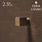 ferm LIVING �ե������ӥ� Square Hook ���������եå� Small 2.5cm��2.5cm ��������ϥ󥬡��ɳݤ� �եå� �Ĥޤ� �ϥ�ɥ�  �����Ф� ��� ��ü� ��ʪ