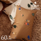 ferm LIVING �ե������ӥ� The Park �ѡ��� ���å���� 60��40cm �̲������������ �̲����� �͵� ��� ���� ����ƥꥢ���� �ɽ� ���� ��ӥ� ���ե� ����