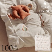 ferm LIVING �ե������ӥ� Harbour �ϡ��С� �ѥåǥ��� �ץ쥤�ޥå� 100��100cm �ʥ����� �̲����ߥץ쥤�ޥå� �ޥå� ����ƥꥢ �٥ӡ��ޥå�