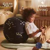 ferm LIVING �ե������ӥ� �����ŷ�Υ��å���� ľ��50cm Constellation Pouf ��SALE10�� �̲� ���å���󤪤���� ������ �̲����� ����ƥꥢ ��ӥ� �Ҷ� ��� ���襤��