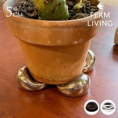 �ݥåȥե����� ferm LIVING �ե������ӥ� Nube Planter Feet 4�ĥ��å�  ȭ­ ������� ȭ��­ �ݥåȥեå� ȭ ­ �� ���� �����ǥ󻨲� �����ǥ˥󥰻��� ���襤�� �����ǥ�ġ���  ������̵����