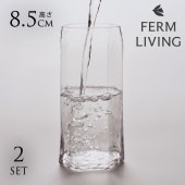 ���饹 �̲� ���å� ferm LIVING �ե������ӥ� Kiru Tall Glasses ���� �ȡ��륰�饹 300���� 2�ĥ��å�  �̲� ���å� ���饹 �֥��� ���饹�� �������б� Ʃ�� ���ꥢ ��������Ź  ������̵����