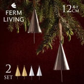 ferm LIVING �ե������ӥ� Cone Bell ������٥� 2�ĥ��å�  �̲� ���ꥹ�ޥ� �����ʥ��� ������� �̲����� ����ƥꥢ���� ���� �ĥ꡼ ���� ��� ��������Ź
