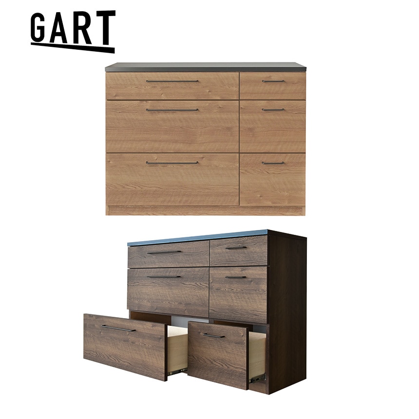 GART ����� ���顼�� �����󥿡� ��120cm DRAWER ���Х�����  ���å��� ̵����Ω ��Ω�����ӥ� ������ ������� �̲� ����ƥꥢ �ȶ� ���å���ȶ� ���� ê ��� ���� ��  ������̵����