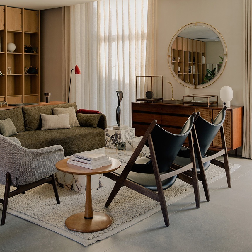 Audo Copenhagen ���ɡ� ���ڥ�ϡ����� �˥�Х� �ɳݤ��ߥ顼 ľ��110cm  �ɳݤ� �ߥ顼 �� ��������ߥ顼 ������� �礭�� �̲� �� �� 110 ����ƥꥢ ��ӥ� ���� ���� ���� �֥���