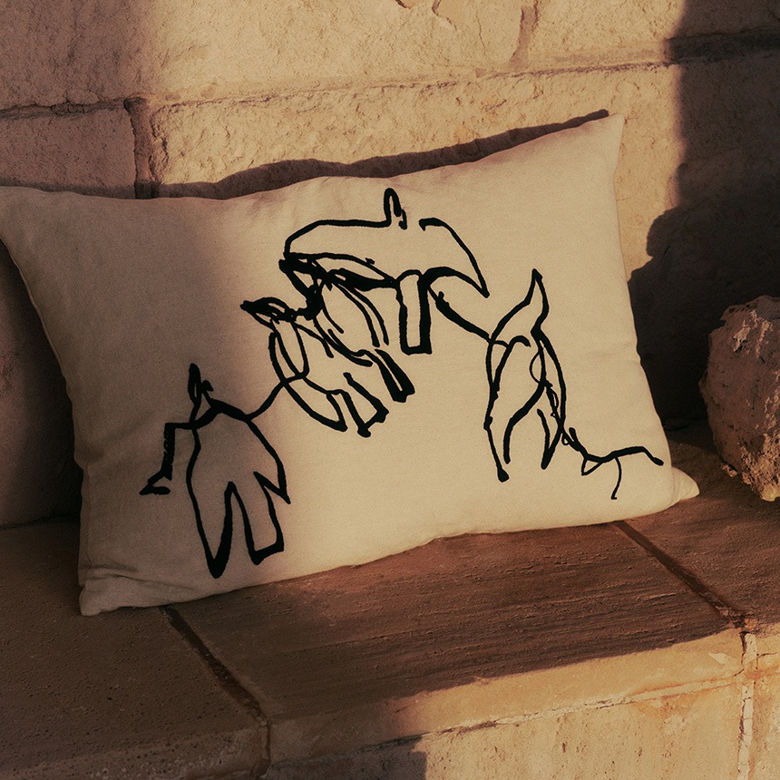 ���å���� �̲� ferm LIVING �ե������ӥ� Vuelo Ļ������ ������ ���å���� 60��40cm ���С��Τ�  �̲����å���󥫥С� 50��50 �� �ͳ� ���С��Τ� �̲����� �͵� ����ƥꥢ���� ���� ��ӥ�  ������̵����