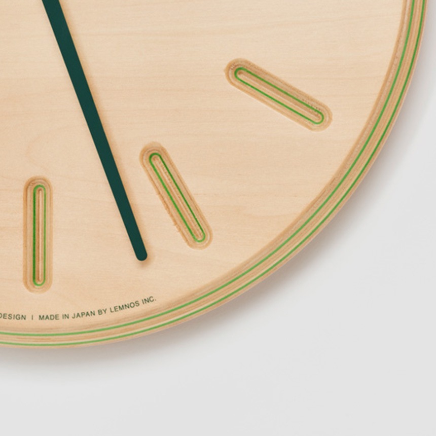 Lemnos ���Υ� �ɳݤ����� ������� ���� Paper-Wood CLOCK dent  ���� �ɳݤ� ������ �ݷ� ����ƥꥢ ����� �ʥ����� �Ų� ���� �Ť� �߷� �ץ쥼��� ���ե� ��������  ������̵����