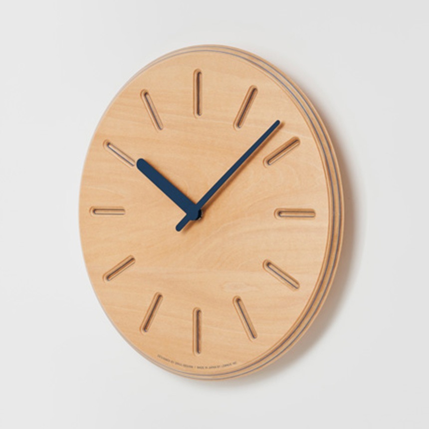 Lemnos ���Υ� �ɳݤ����� ������� ���� Paper-Wood CLOCK dent  ���� �ɳݤ� ������ �ݷ� ����ƥꥢ ����� �ʥ����� �Ų� ���� �Ť� �߷� �ץ쥼��� ���ե� ��������  ������̵����
