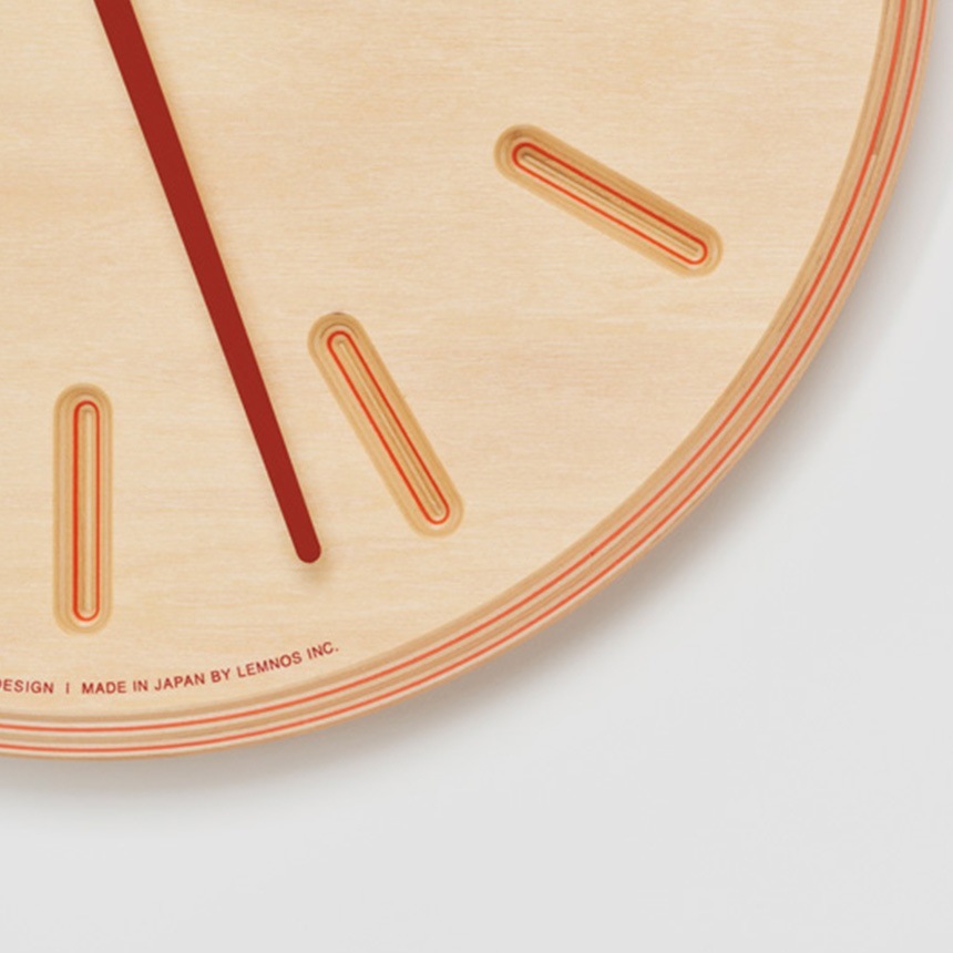 Lemnos ���Υ� �ɳݤ����� ������� ���� Paper-Wood CLOCK dent  ���� �ɳݤ� ������ �ݷ� ����ƥꥢ ����� �ʥ����� �Ų� ���� �Ť� �߷� �ץ쥼��� ���ե� ��������  ������̵����