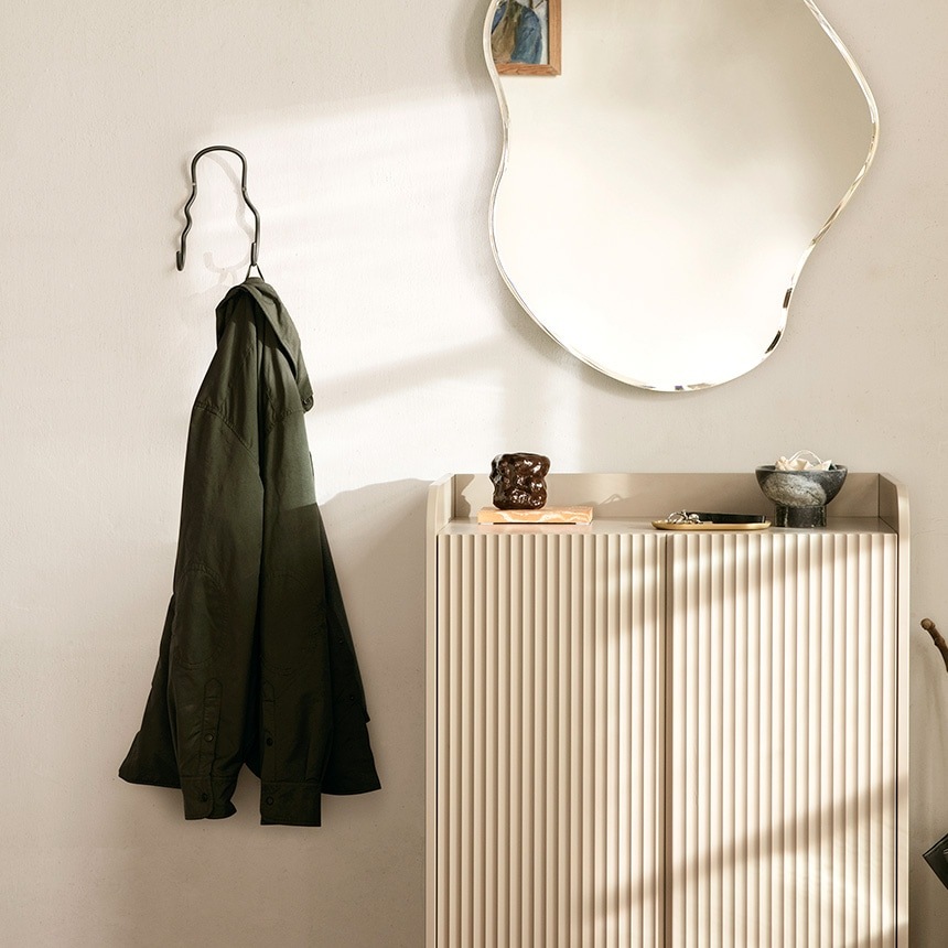 ferm LIVING �ե������ӥ� ��������ϥ󥬡� Curvature Double Hook  ��������ϥ󥬡� �ɳݤ� �եå� �̲����� ������� ˹�� �Хå� ������ ����ƥꥢ���� �̲� ���� ����ƥꥢ �ե��ߥ˥�  ������̵����