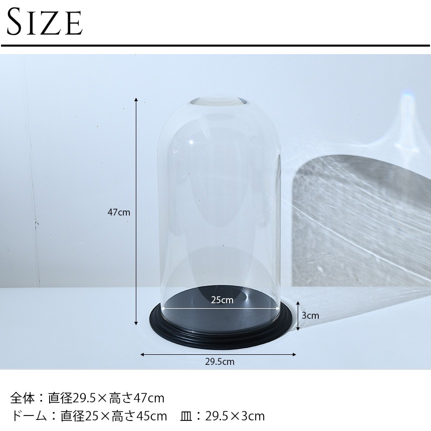 �ǥ����ץ쥤 �ݥꥫ���ܥ͡��� �ɡ��෿���դ� �⤵47cm ���ˤ���Ʃ��/����/�ɡ���/���ꥢ/���쥯����󥱡���/���饹�ɡ���/�����ץ��� �ƥ�ꥦ��/���쥯�����ɡ���/�ɥ饤�ե� �ץꥶ���֥ɥե�/