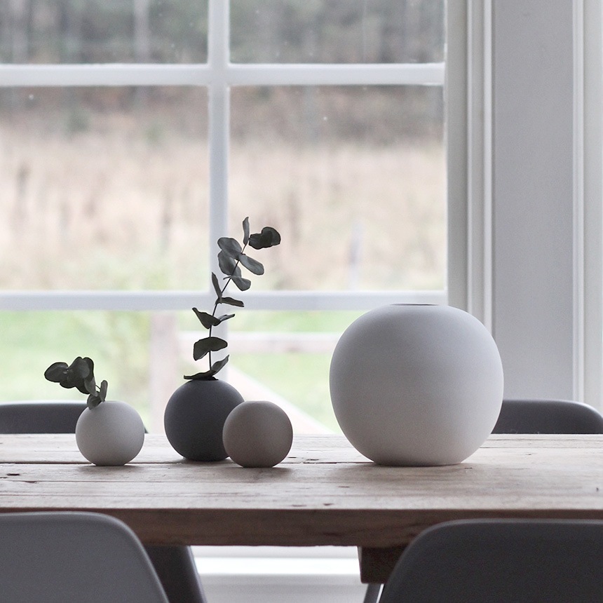 COOEE �������� Ball Vase ľ��20cm  �̲� ���� �ݤ� ƫ�� ������� �ե��١��� �ݷ� ���� �����ޤ� �ܡ��뷿 �� ������ ���� ���襤�� ����ƥꥢ ���� �̲�����  ������̵����