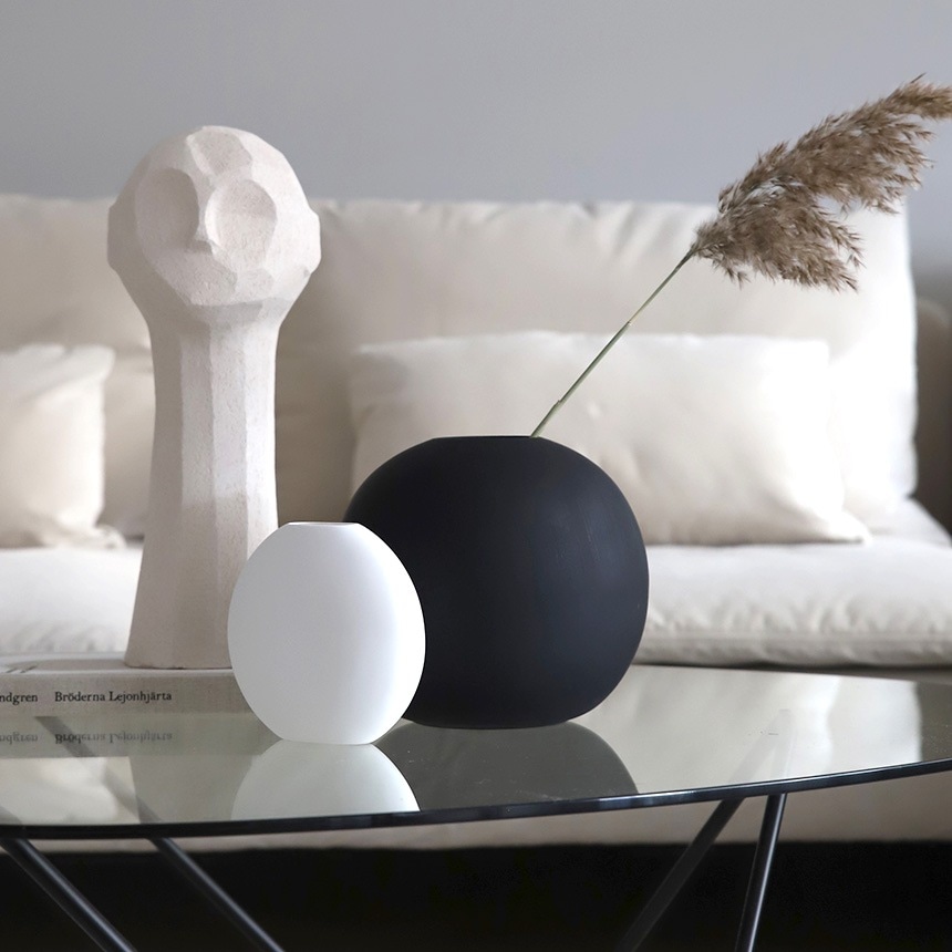 COOEE �������� Ball Vase ľ��20cm  �̲� ���� �ݤ� ƫ�� ������� �ե��١��� �ݷ� ���� �����ޤ� �ܡ��뷿 �� ������ ���� ���襤�� ����ƥꥢ ���� �̲�����  ������̵����