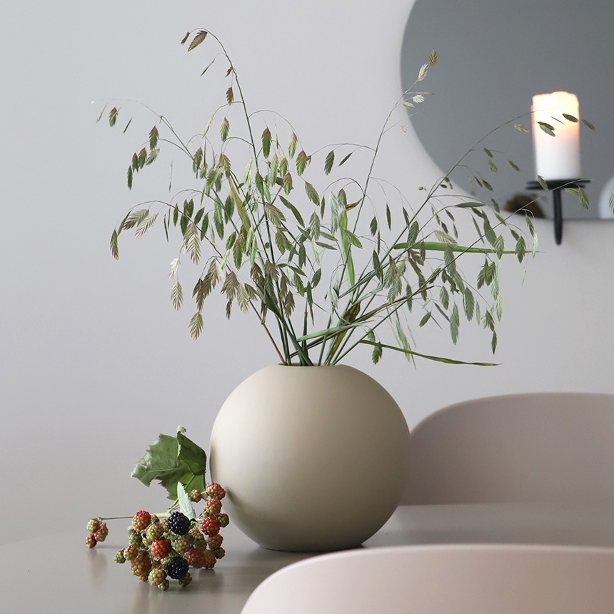 COOEE �������� Ball Vase ľ��20cm  �̲� ���� �ݤ� ƫ�� ������� �ե��١��� �ݷ� ���� �����ޤ� �ܡ��뷿 �� ������ ���� ���襤�� ����ƥꥢ ���� �̲�����  ������̵����