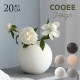 COOEE �������� Ball Vase ľ��20cm  �̲� ���� �ݤ� ƫ�� ������� �ե��١��� �ݷ� ���� �����ޤ� �ܡ��뷿 �� ������ ���� ���襤�� ����ƥꥢ ���� �̲�����  ������̵����
