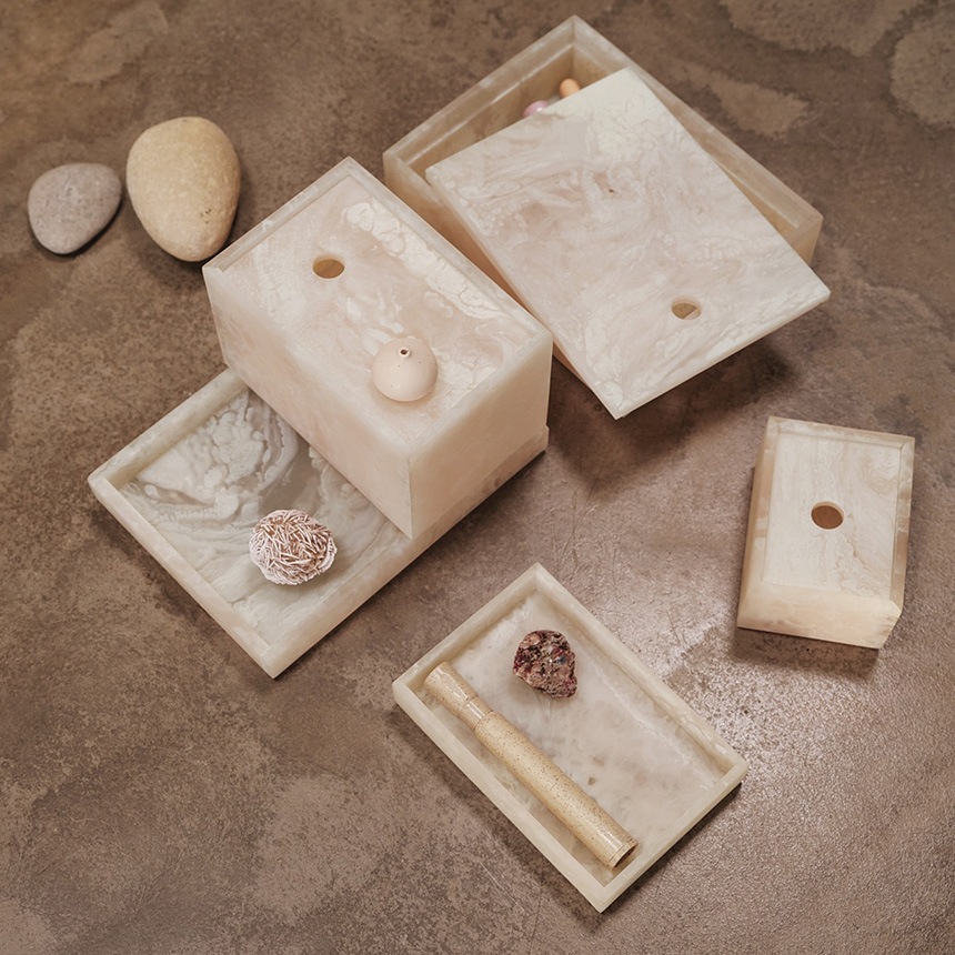 ferm LIVING �ե������ӥ� Mist Box �ߥ��ȥܥå��� 15��20cm  �̲����� ��ʪ���� �������� ����ƥꥢ���� ��Ǽ ������ �ܥå��� �Х��롼�� ���������꡼ ���奨�꡼ ���åȥ� ������������Ź  ������̵����