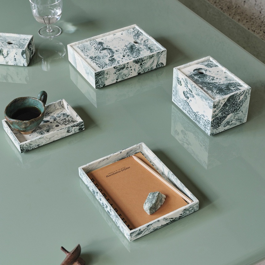 ferm LIVING �ե������ӥ� Mist Box �ߥ��ȥܥå��� 15��20cm  �̲����� ��ʪ���� �������� ����ƥꥢ���� ��Ǽ ������ �ܥå��� �Х��롼�� ���������꡼ ���奨�꡼ ���åȥ� ������������Ź  ������̵����