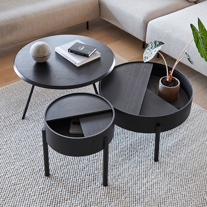 �����ɥơ��֥� �� �̲� ���� ������� WOUD ���å� ������ �����ɥơ��֥� S ľ��42cm  ����ƥꥢ �ȶ� ��ӥ� �ʥ��ȥơ��֥� �� �ݷ� ���ե������ɥơ��֥� �� �� ���� �ʥ����� ����� ����  ������̵����